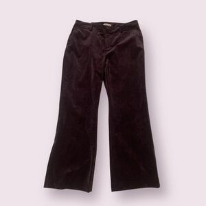 Wide Leg Trouser Velvet Like Material Hipster Business Casual Work Modern Pants